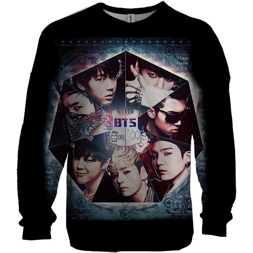 3D світшот BTS frame