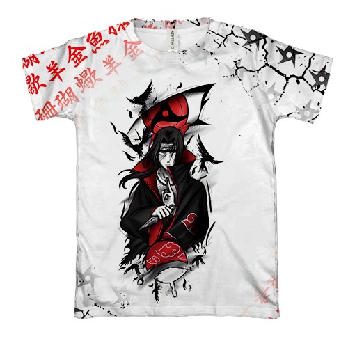 3D футболка Итачи | Акацуки | Наруто 3D футболка Итачи | Акацуки | Наруто