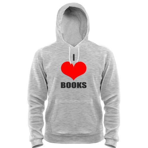 Толстовка I love books Толстовка I love books