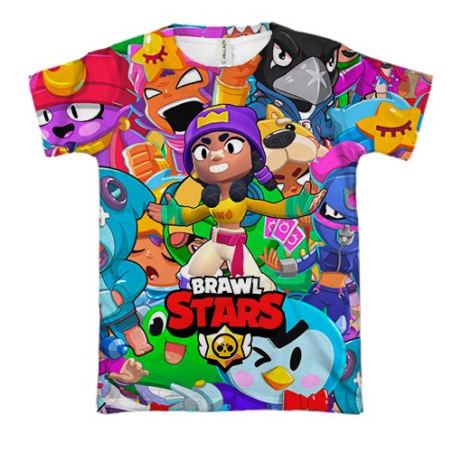 3D футболка Brawl Stars - Mina