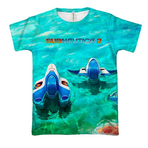 3D футболка Subnautica-2 art