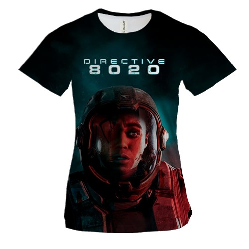 Женская 3D футболка Directive 8020