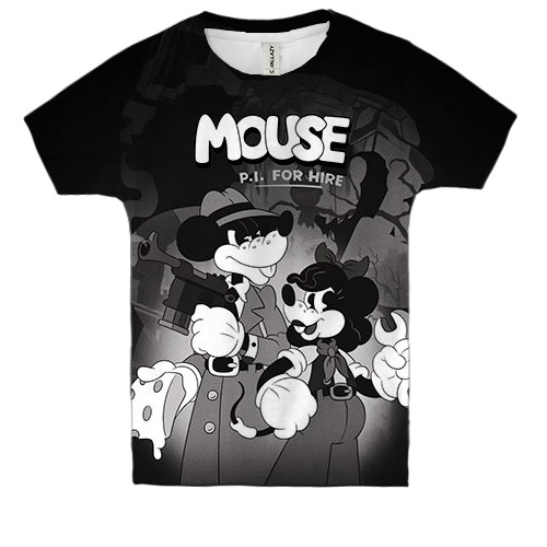 Детская 3D футболка Mouse p.i. for hire