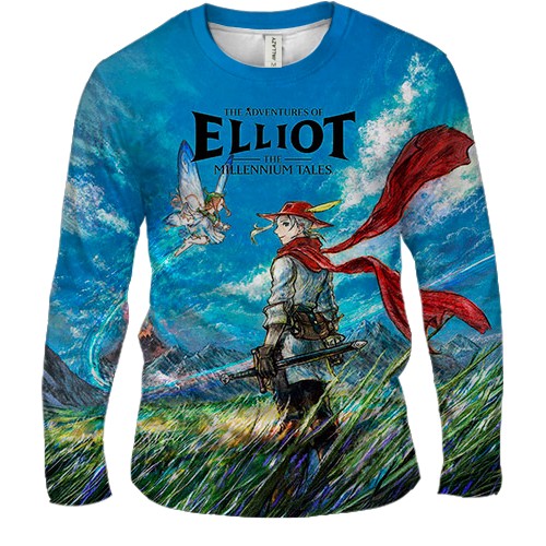 Мужской 3D лонгслив The Adventures of Elliot: The Millennium Tales