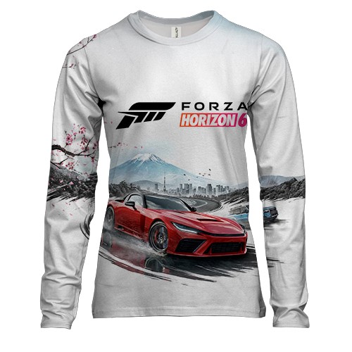 Женский 3D лонгслив Forza Horizon 6