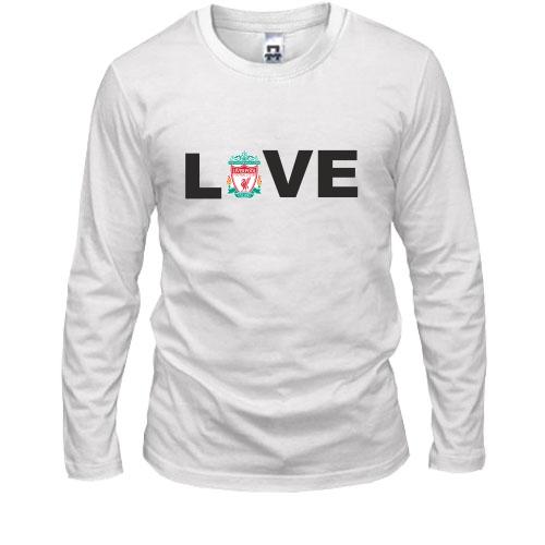 Лонгслив LOVE Liverpool