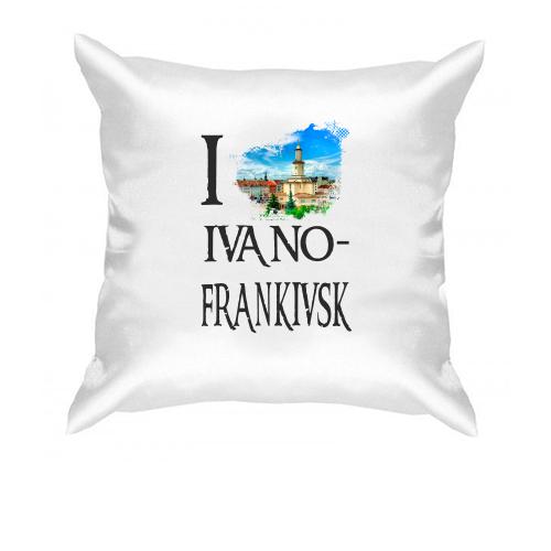 Подушка Я люблю Ивано-Франковск