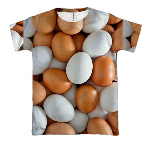 3D футболка Яйца куринные