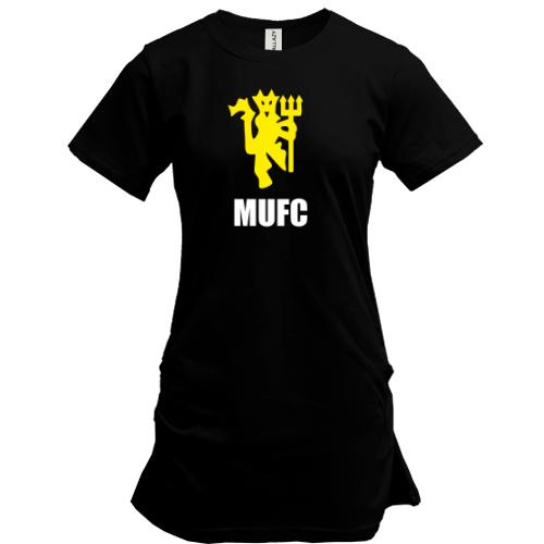 Подовжена футболка MU FC devil 2