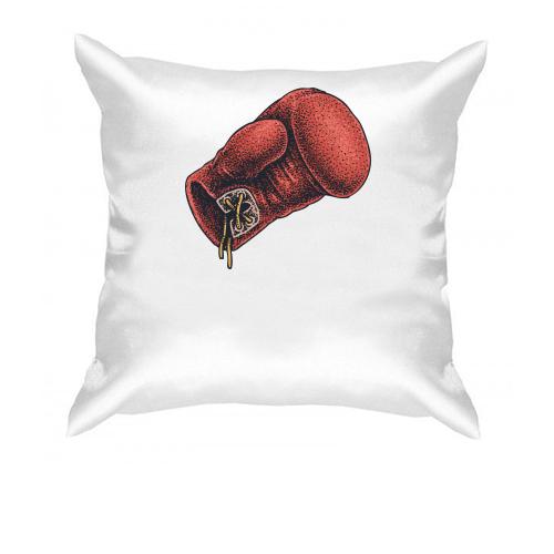 Подушка з боксерською рукавичкою