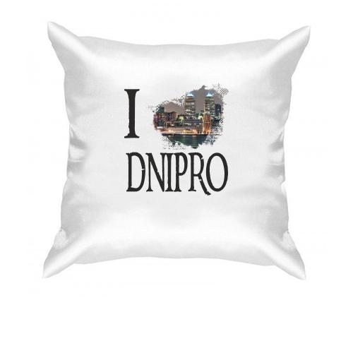 Подушка Я люблю Дніпро