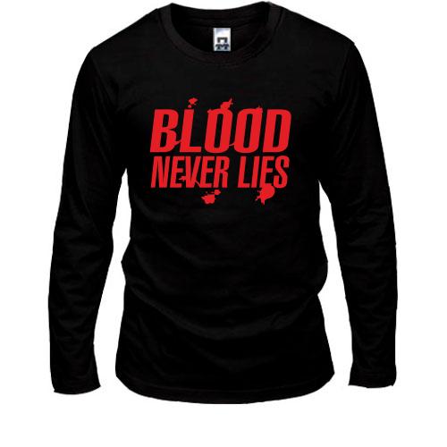 Лонгслів Blood never lies