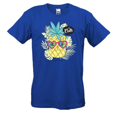 Футболка Кот Ананас