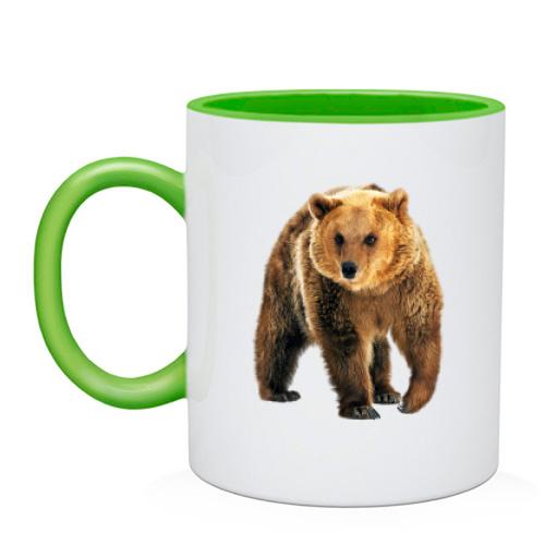 Чашка з ведмедем