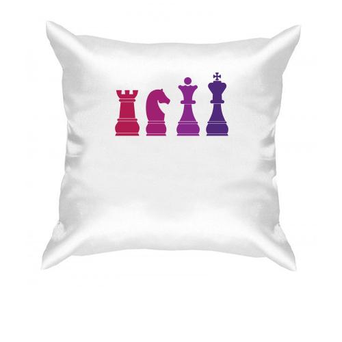 Подушка с шахматами