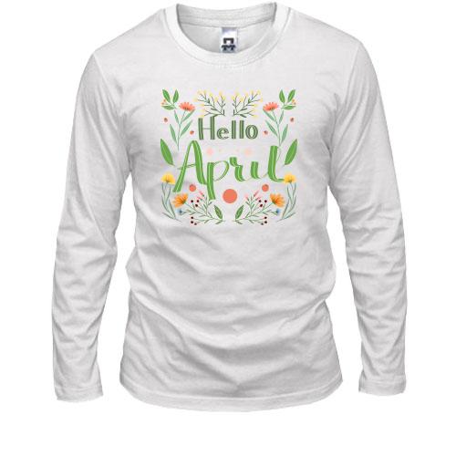 Лонгслив Hello April Апрель