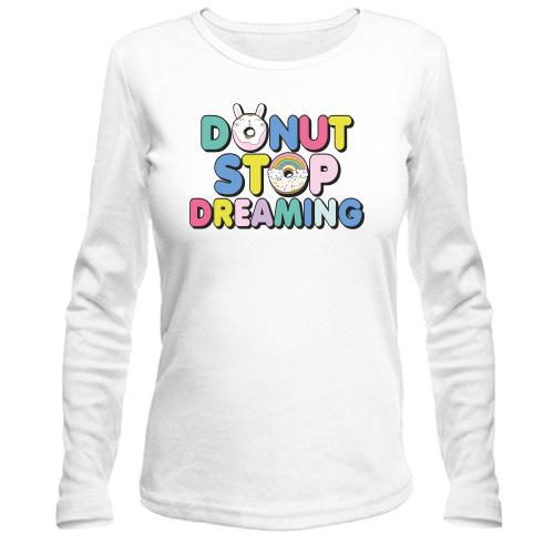 Лонгслів Donut stop dreaming