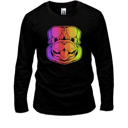 Лонгслив Rainbow Dog