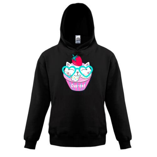 Детская толстовка Cup Cat