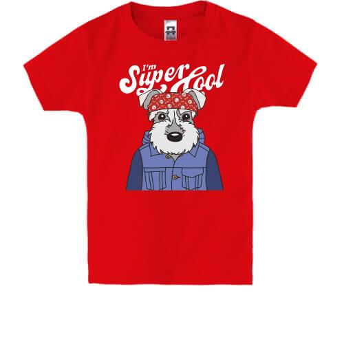 Дитяча футболка з собакою 