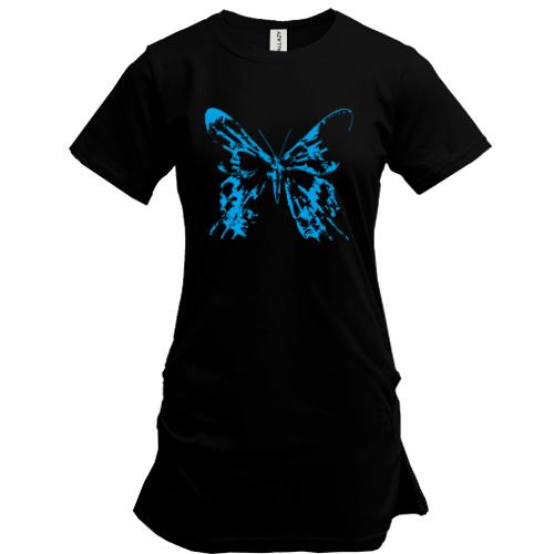 Подовжена футболка метелик Fringe