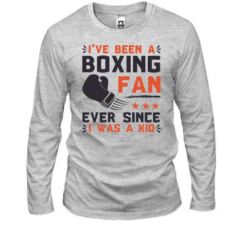Лонгслів Boxing fan