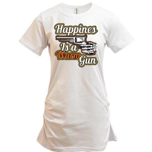 Туника Happiness is a warm gun