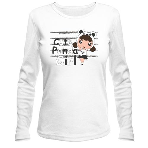 Лонгслів Panda Girl