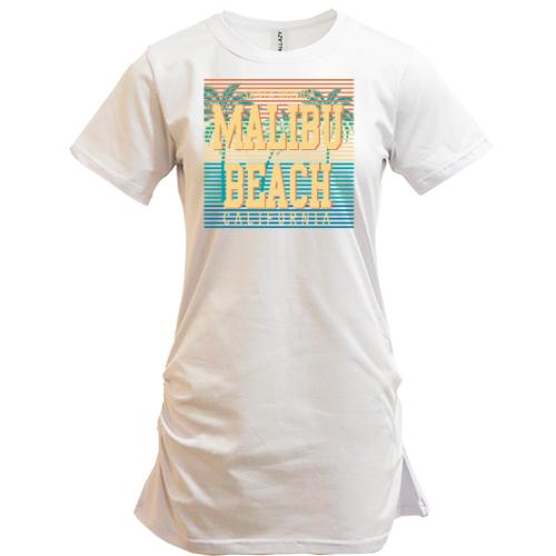 Подовжена футболка Malibu Beach