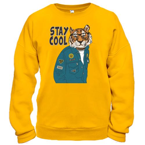Світшот Stay cool tiger