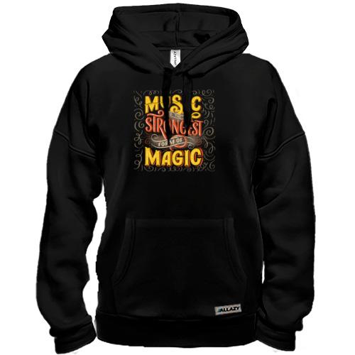 Толстовка Music is the Strongest from of Magic
