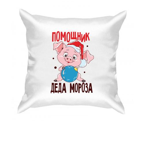 Подушка з написом 