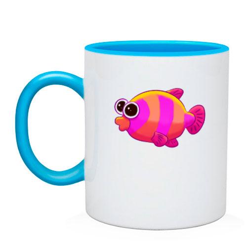 Чашка Рибка з великими очима