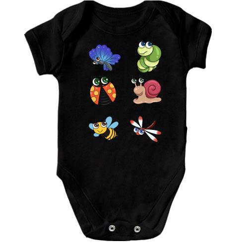 Детское боди Baby Bugs