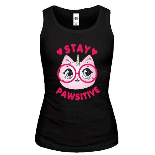 Майка Stay Pawsitive