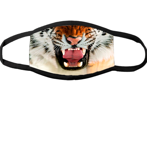 Багаторазова маска для обличчя Тигр