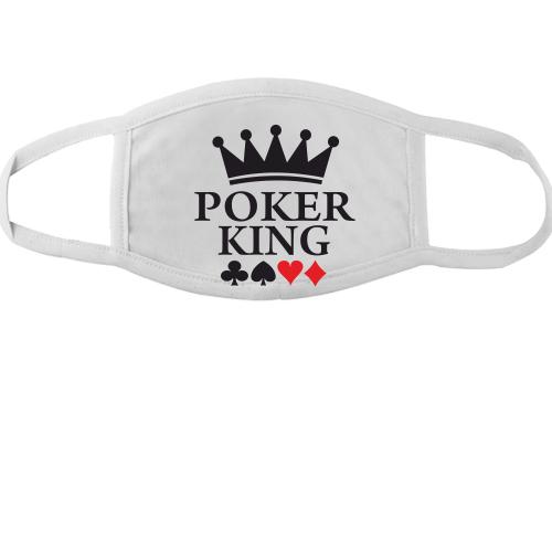 Тканинна маска для обличчя Poker King