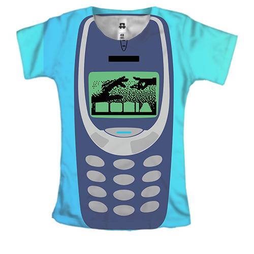 Жіноча 3D футболка з Nokia 6233