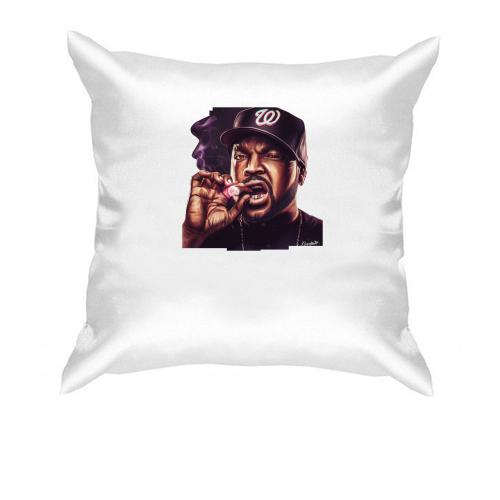 Подушка з курящим Ice Cube