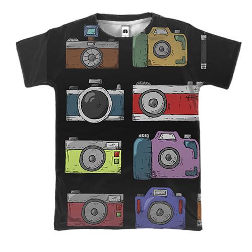 3D футболка з фотоапаратами
