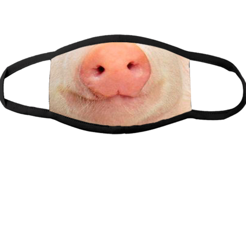 Многоразовая маска для лица Свиное рыльце