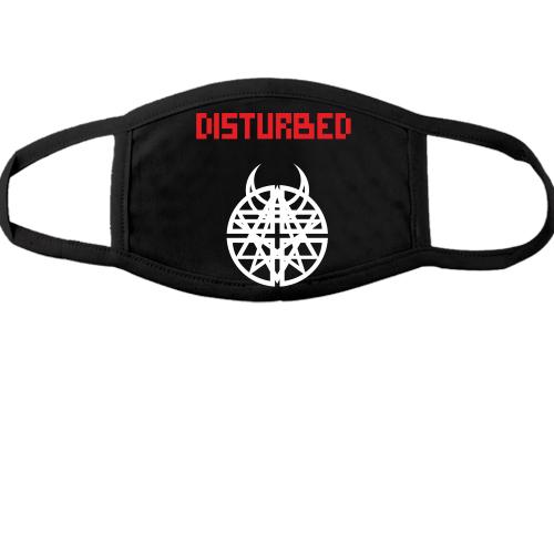 Тканинна маска для обличчя  Disturbed