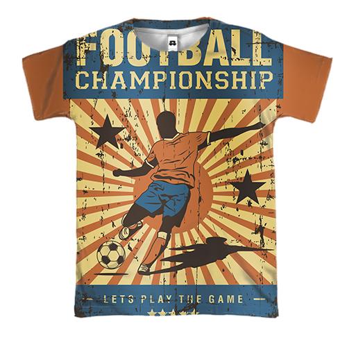 3D футболка Football Championship