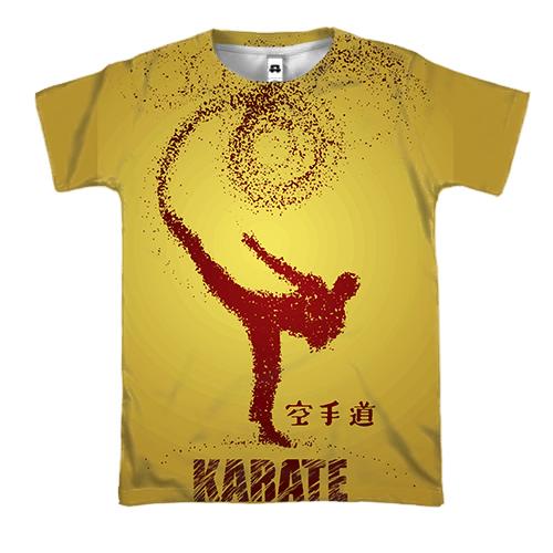 3D футболка Karate man