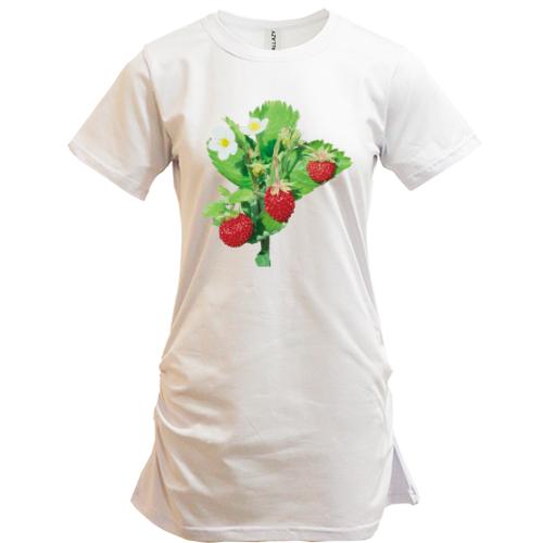 Подовжена футболка Гілочка полуниці 2