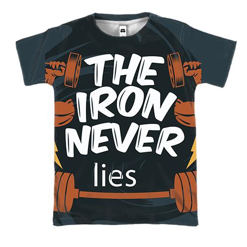 3D футболка The iron never lies