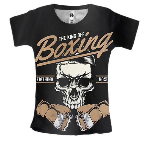 Жіноча 3D футболка King Boxing