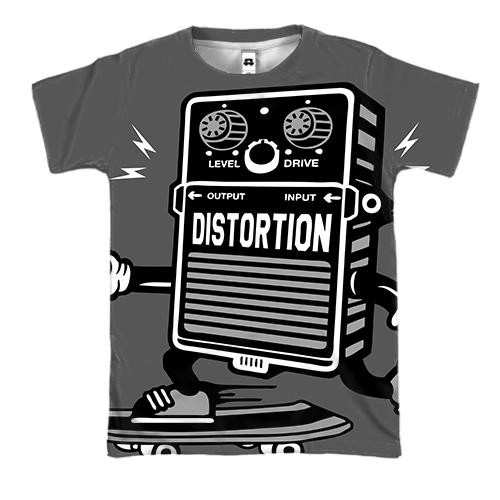 3D футболка distortion