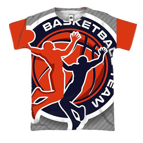 3D футболка Basketball team