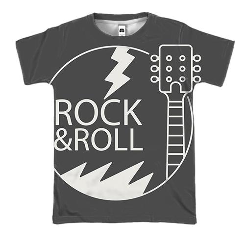 3D футболка Rock & Roll